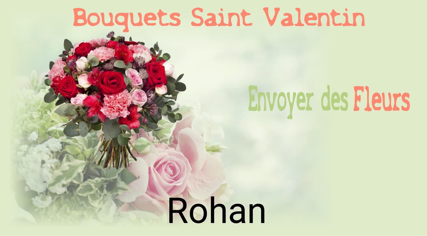 Roses de Saint-Valentin livrées à Rohan